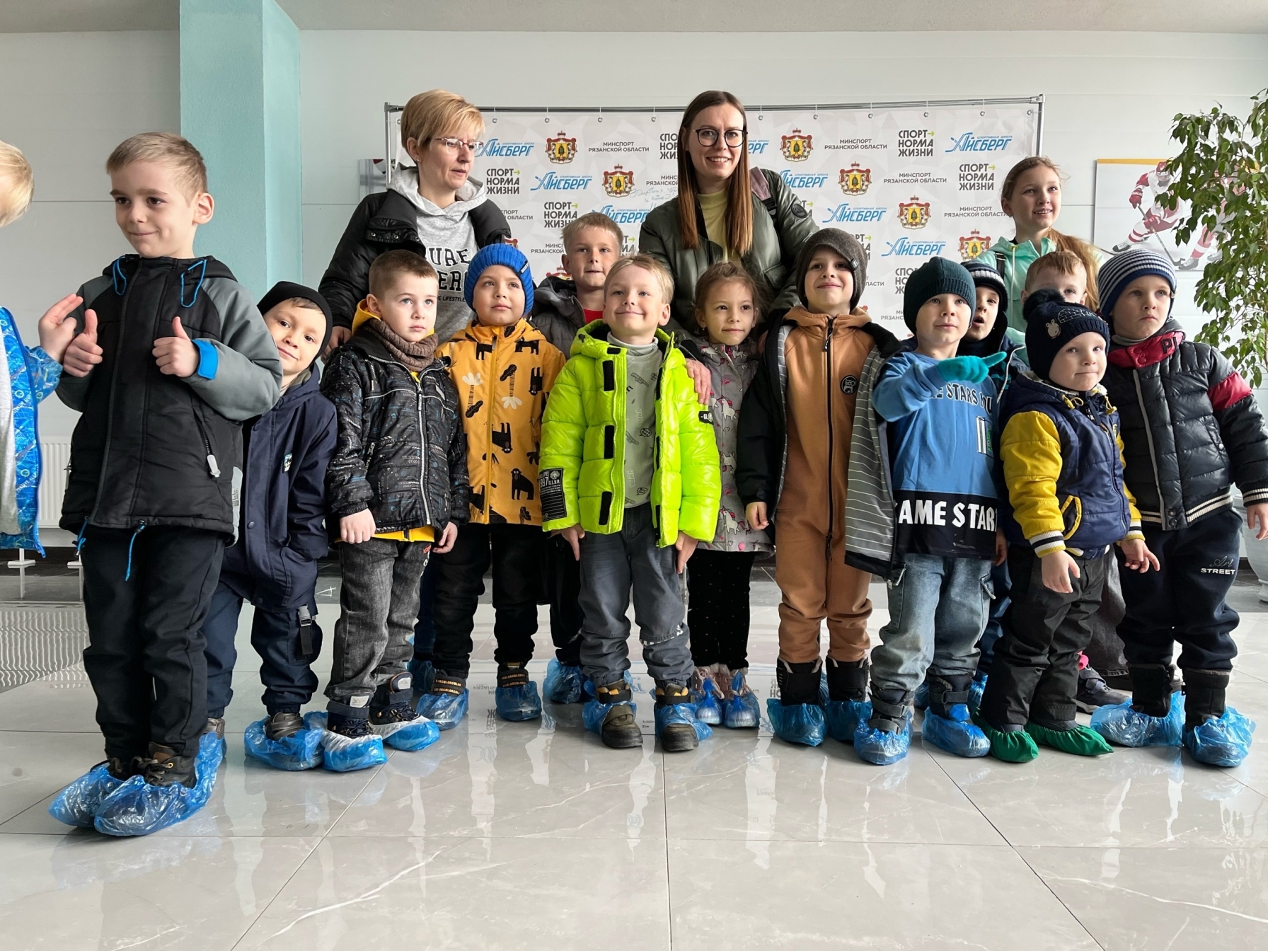 Воспитанники старшей группы МАДОУ 
